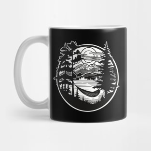 Sunset Hammock Camp T-Shirt Mug